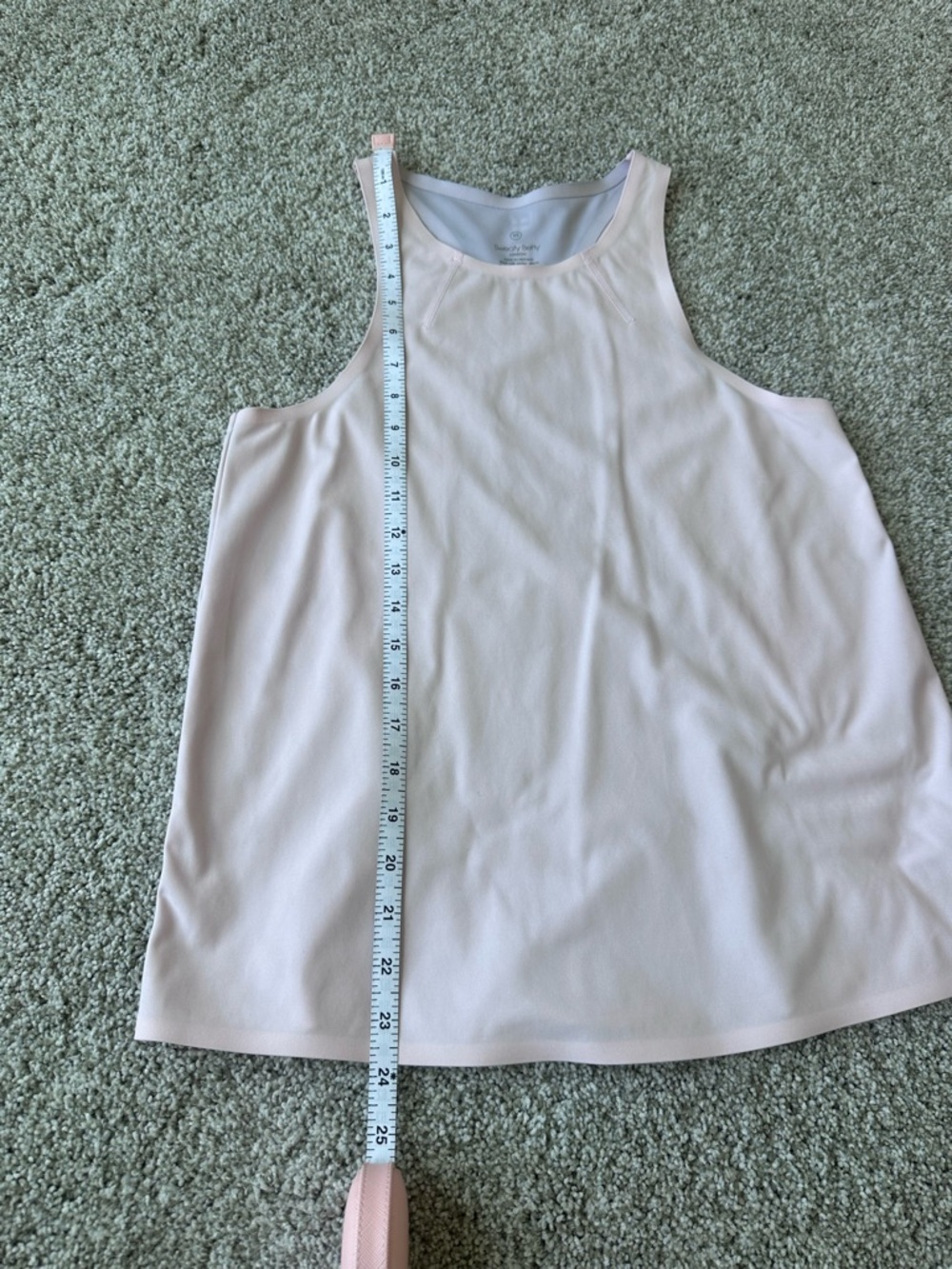 Sweaty Betty Pink Racerback Tank Top Athletic Workout Gym Activewear - Picture 7 of 7